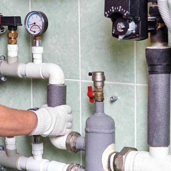 Isla de Maipo, Gasfitería